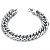 Stainless Steel Bracelet for Men, Hand Chain, Punk