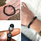 Men Bracelets Bangles Barbell Wristband  Jewelry