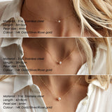 Stainless Steel Choker imitated  Pearl Necklaces for Women