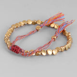 Handmade Tibetan Buddhist Bracelets On Hand Braided