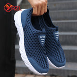 Lightweight Men Casual Shoes Breathable Slip on Male