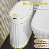 Wastebasket Smart dump Bathroom Trash Bin Toilet
