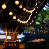 Waterproof String Fairy Lamps Solar Garden Garlands