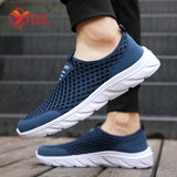 Lightweight Men Casual Shoes Breathable Slip on Male