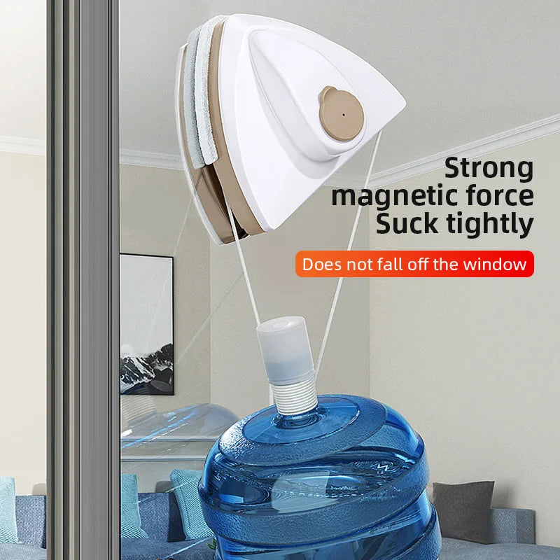 Magnetic Window Cleaner Brush Double-Side Automatic