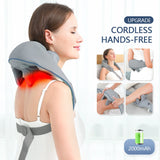 Foreverlily Wireless Neck And Back Massager Neck