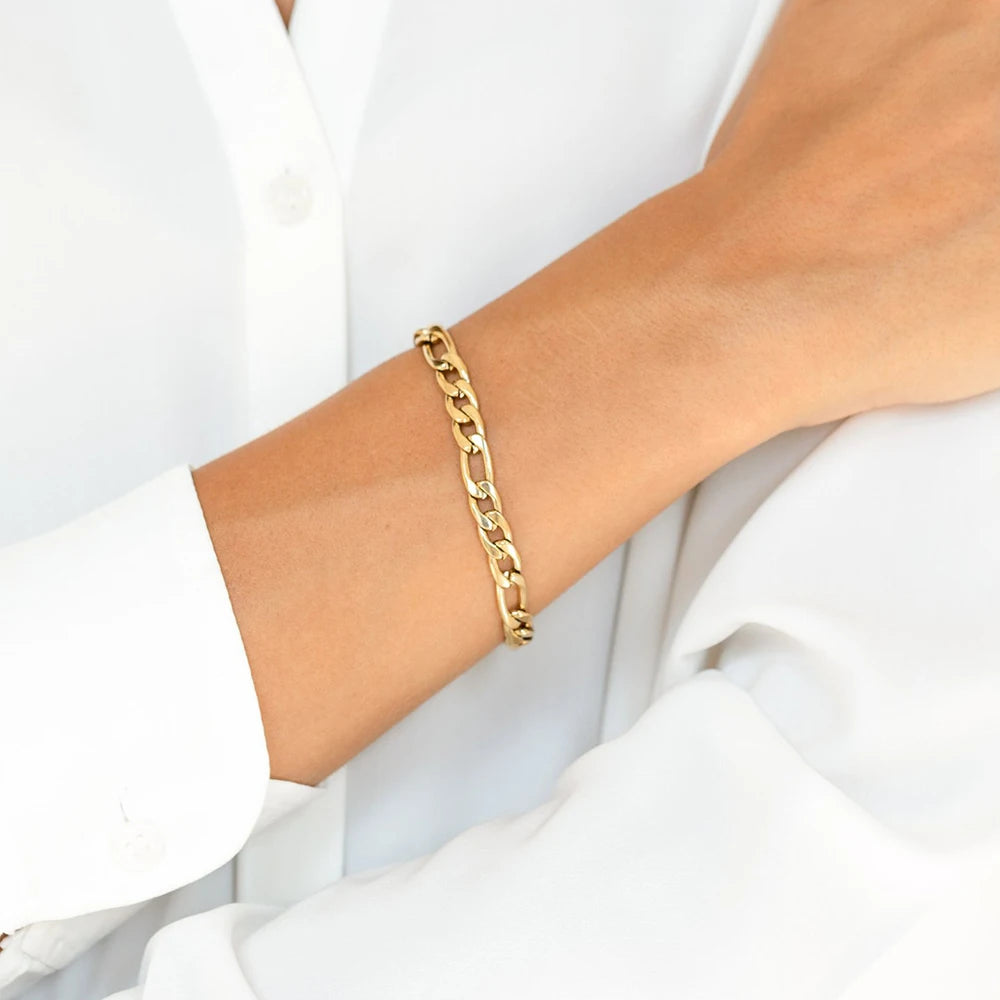 Classic Snake Chain Bracelets for Women Trend Gold