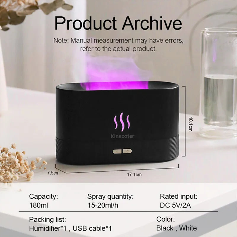 Kinscoter Aroma Diffuser Air Humidifier Ultrasonic Cool