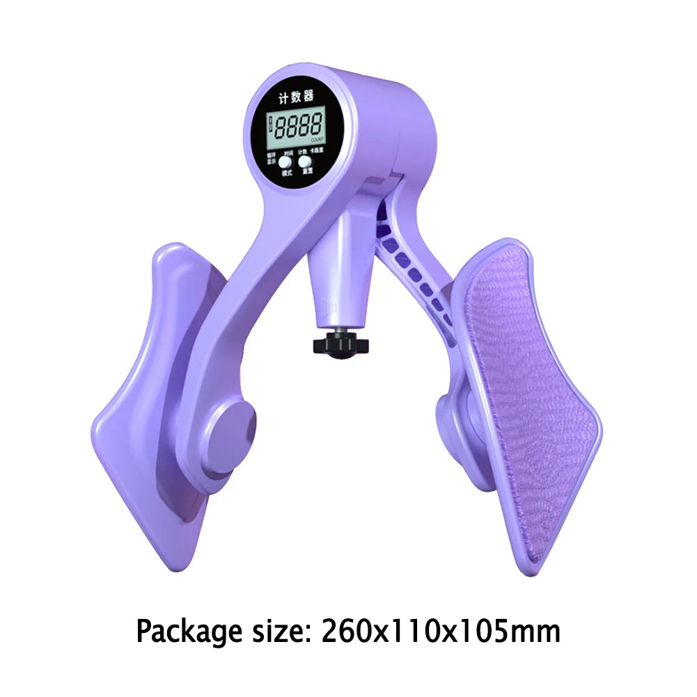 Digital Inner Thigh Exerciser with Counter Skinny Legs Clip