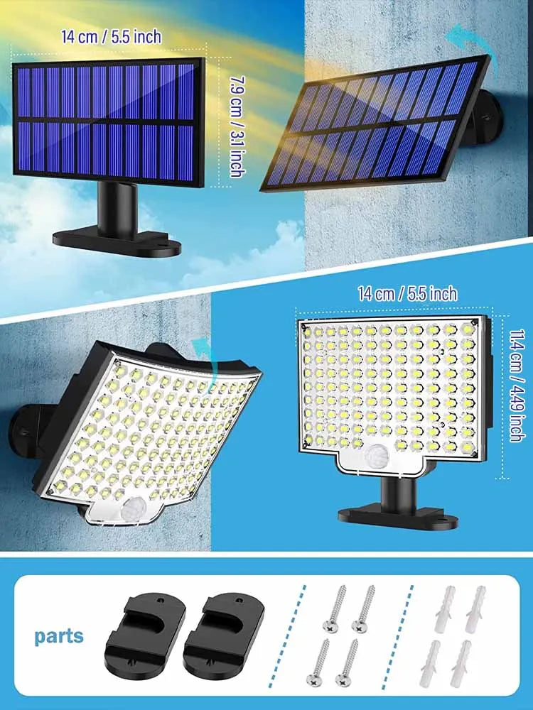 Solar Light Outdoor Waterproof with Motion Sensor