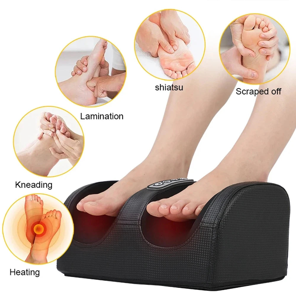 Electric Foot Massager Shiatsu Kneading Deep Tissue