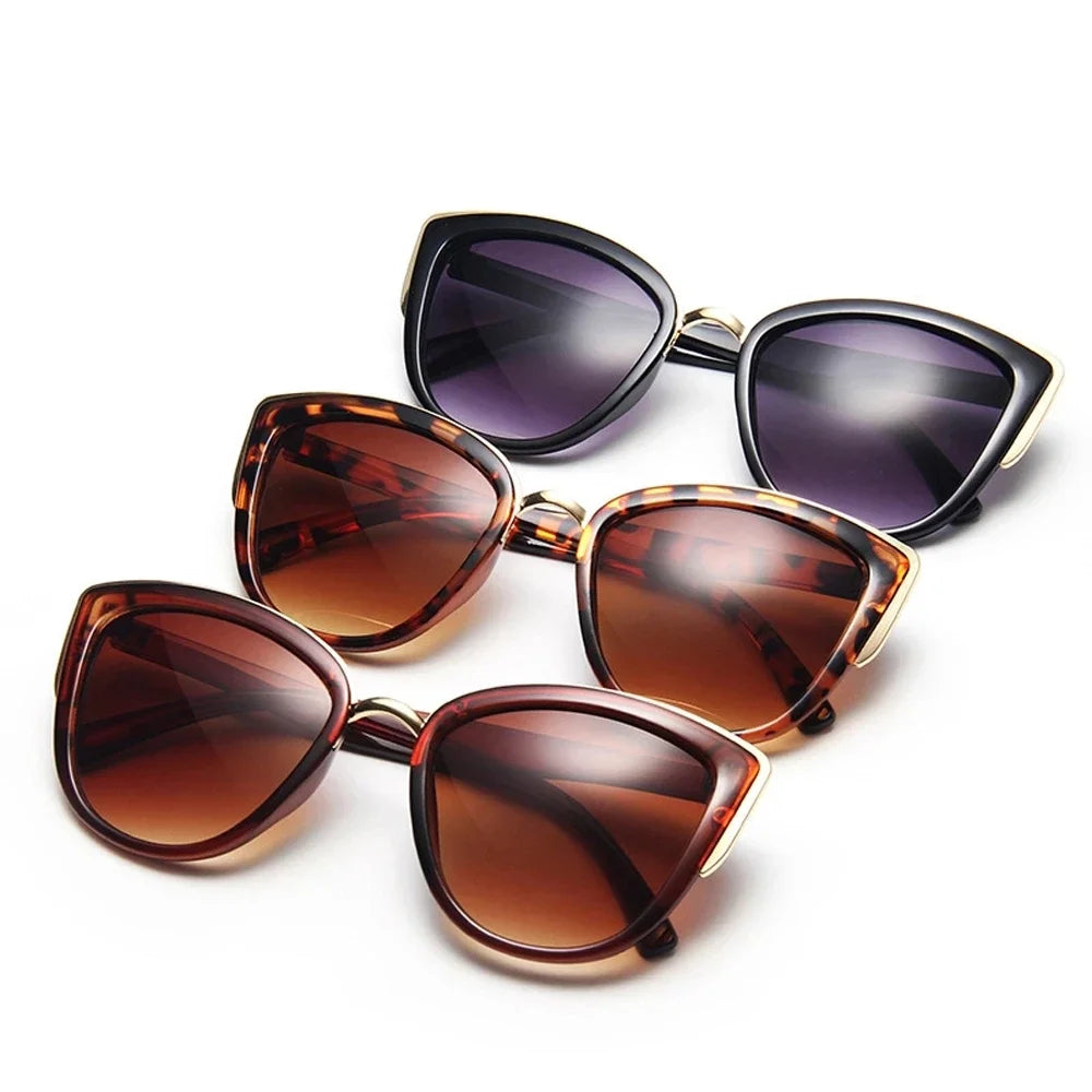 Sunglasses Women Vintage Gradient Glasses Retro Cat eye