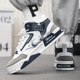 Men's Sneakers Fashion High Top Casual Shoe Lace