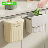 12L Kitchen Trash Can Wall Mounted Hanging Trash