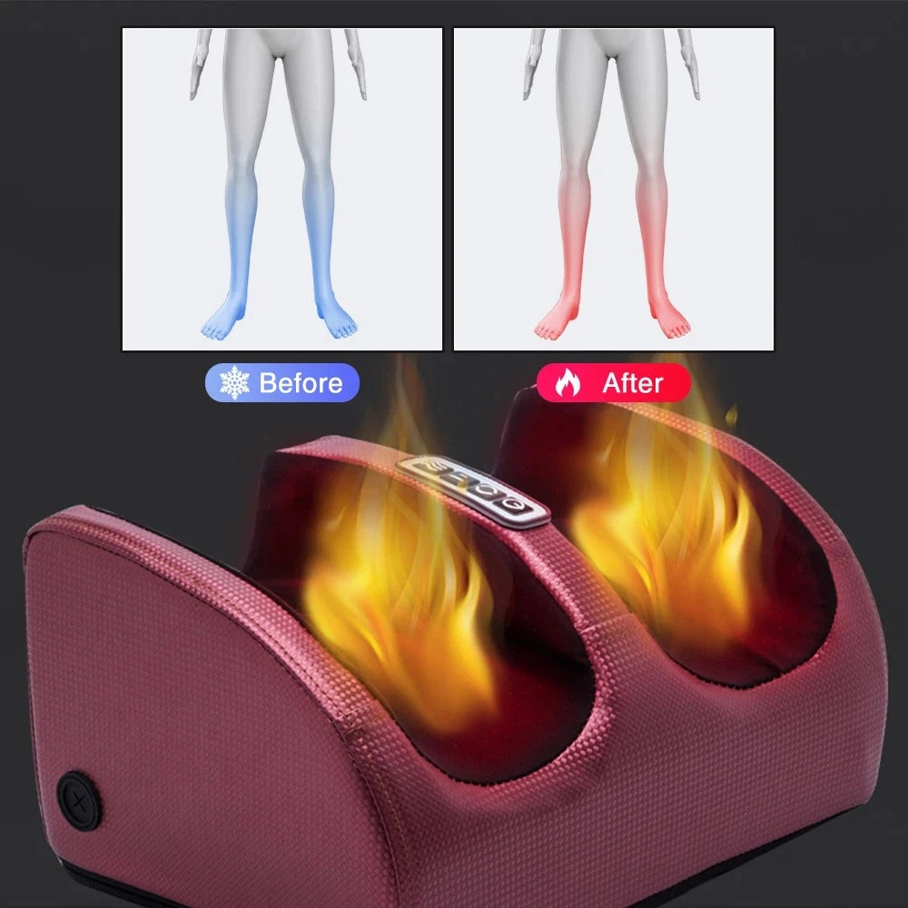 Electric Foot Massager Shiatsu Kneading Deep Tissue