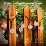 Waterproof String Fairy Lamps Solar Garden Garlands