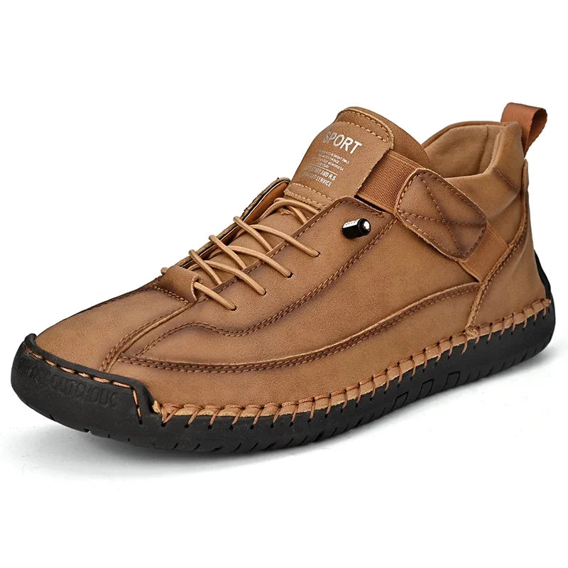 Leather Shoes for Men Outdoor Light and Non-slip