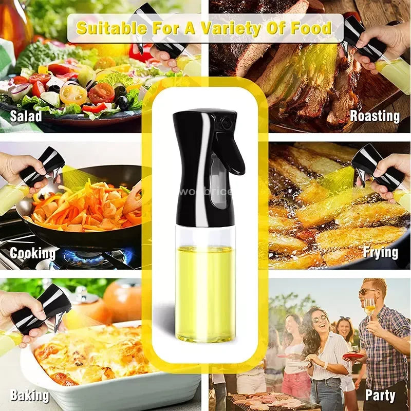 Oil Spray Bottle BBQ Cooking Olive Oil Sprayer Kitchen