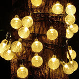 Waterproof String Fairy Lamps Solar Garden Garlands