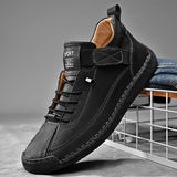 Leather Shoes for Men Outdoor Light and Non-slip